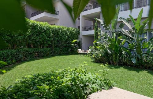 New Cairo Apartment | Cairo Festival City, Fantastic 2 bedroom apartment and Nanny Room with private Garden