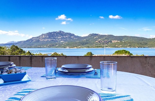 Porto Rotondo Apartment | Caletta 16 - flat with pool and panoramic view