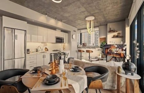Connaught Apartment | Calgary Tower View |King Bed | 2BR |AC | Pool |Gym