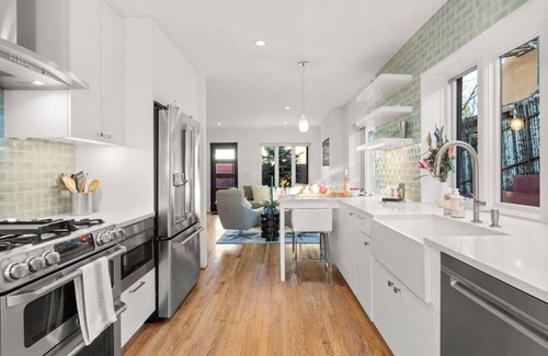 Northeast Santa Fe House | Callecita · Sleek & Modern with Hot Tub & Private Garden