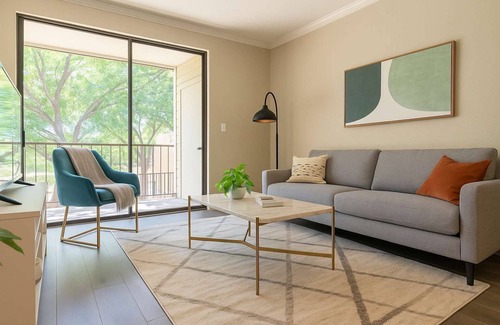 North Arlington Apartment | Calm 1BR King Retreat | Poolside Bliss w/Gym & Parking