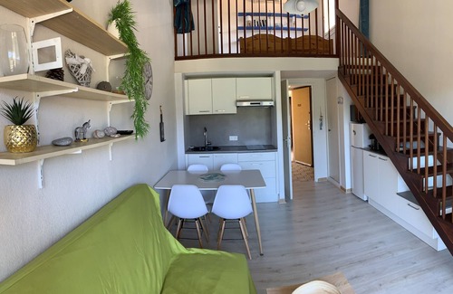 Calvi Apartment | Calvi on foot - Duplex 4people 40m² - 50m from the beach