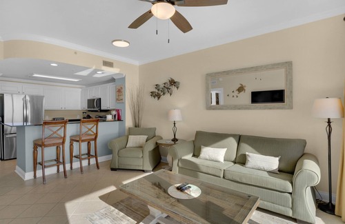 Panama City Beach Condo | Calypso 1-1505E Beachfront! Pools! Tiki Bar! Reserved Parking!