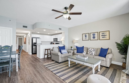 Panama City Beach Condo | Calypso 1703W - Direct Beachfront, VIP Beach Service Incl! 2 Pools - 1 Heated