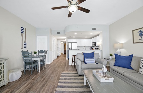Panama City Beach Condo | Calypso 1703W - Direct Beachfront, VIP Beach Service Incl! 2 Pools - 1 Heated
