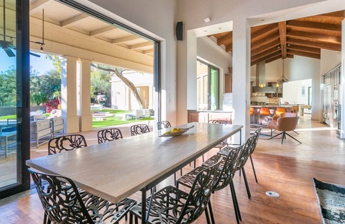 Red Rock House | Camelback Mountain Luxury, with Cozy fire features, a private Pickleball Court!
