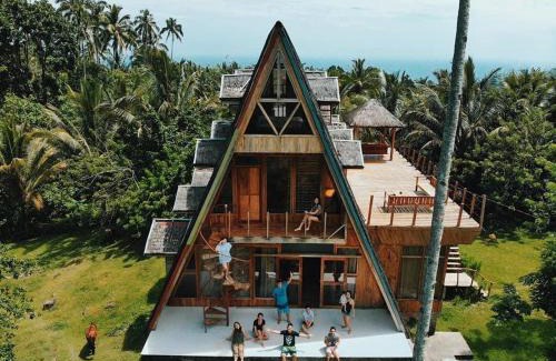 Mambajao House | Camiguin Volcano Houses - A-Frame house