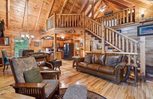 Pigeon Forge Cabin | Campfire Dreams, where cozy moments and mountain memories await!