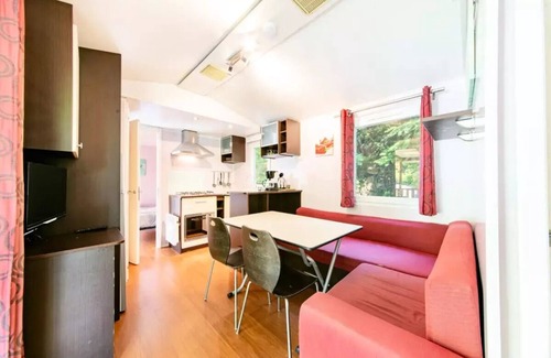 Saint-Vincent-de-Durfort House | Camping maeva Escapades Coeur d'Ardèche * - Mobile Home 3 Rooms 4/6 People + TV