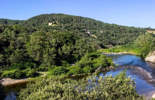 Saint-Vincent-de-Durfort House | Camping maeva Escapades Coeur d'Ardèche **** - Mobile Home 3 Rooms 5/7 People + TV