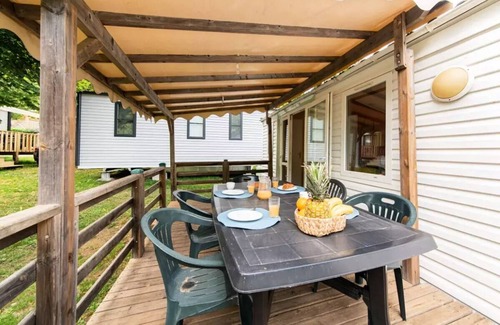 Saint-Vincent-de-Durfort House | Camping maeva Escapades Coeur d'Ardèche * - 3 Room Mobile Home 5/7 People Air Conditioned + TV