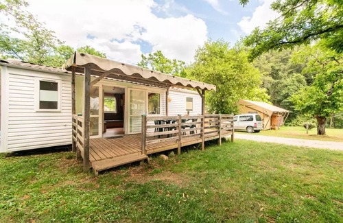 Saint-Vincent-de-Durfort House | Camping maeva Escapades Coeur d'Ardèche * - 3 Room Mobile Home 5/7 People Air Conditioned + TV