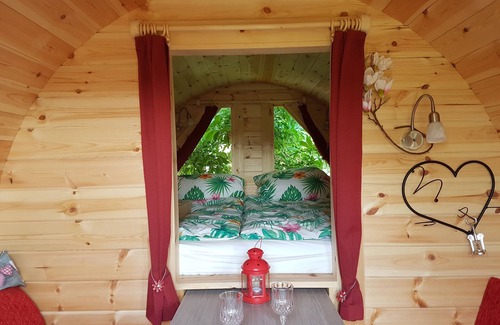 Ebersberg District Cabin | Camping barrel "Magnolia" between city, lakes and mountains