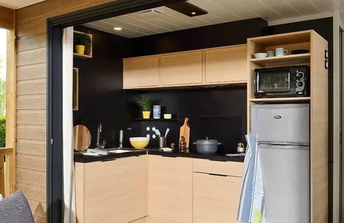 Navarrenx Ski Chalet | Camping Beau Rivage * - Chalet Premium 34m2 - 2 bedrooms - 6 people