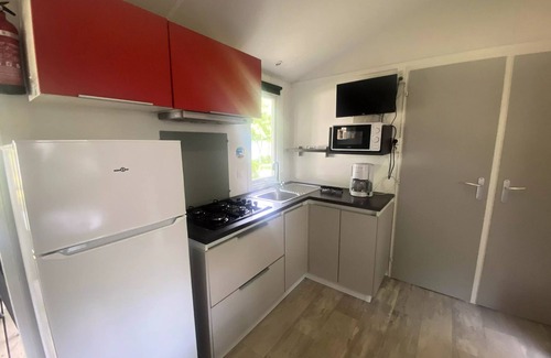 Aubigny-les-Clouzeaux House | Camping Campilo * - Mobil-Home Confort 4 Rooms 6 People + TV