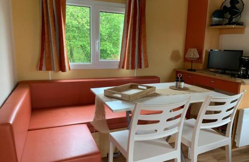 Bressuire Other | Camping de la ferme au ânesses, mobil home happy
