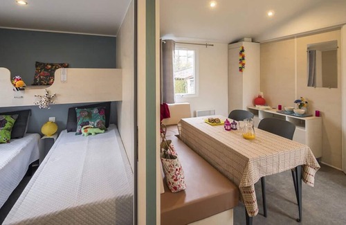 Saint Laurent de la Pree House | Camping Domaine des Charmilles **** - Cozy 3-room mobile home 4 people