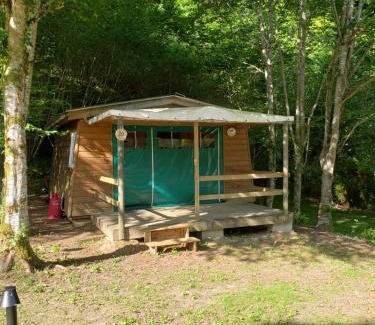 Tursac Other | Camping EAU NATURELLE 2 étoiles Bungalow ou Tente 4 personnes dans un environnement calme et dépaysant