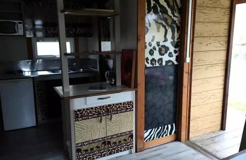 Ornans House | Camping Ecologique la Roche d'Ully* - Cottage Gabelou 3 Rooms 4 People