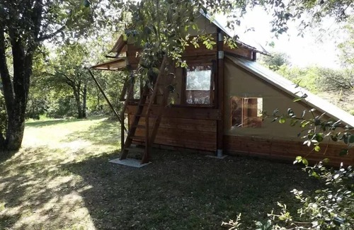 Brousses-et-Villaret House | Camping Flower Le Martinet Rouge * - Bivouac Tent Large 3 rooms 2/4 people Without toilet blocks