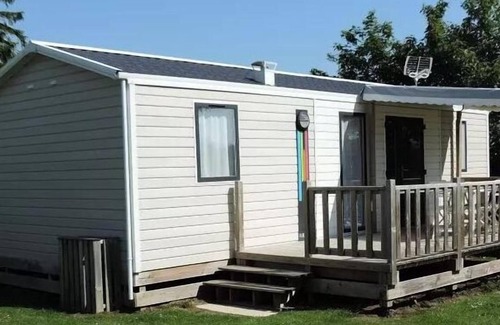 Cahagnolles House | Camping L'Escapade * - Mobile home Florès 34m2 (3 bedrooms) + terrace 7 people
