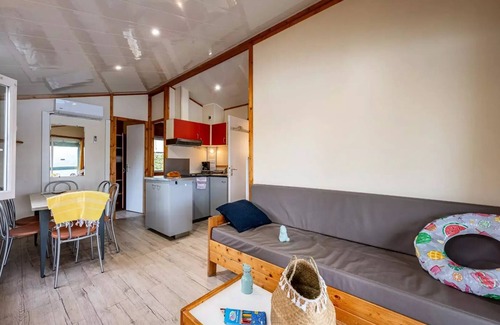 Badefols-sur-Dordogne Ski Chalet | Camping Les Bö-Bains * - Chalet STAR Sunday/Sunday 3 bedrooms (45 m²) - n°22 to 27 8 people