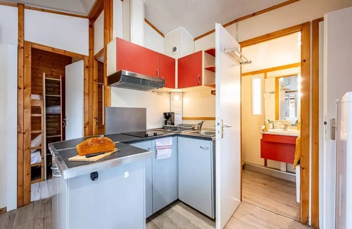 Badefols-sur-Dordogne Ski Chalet | Camping Les Bö-Bains * - Chalet STAR Sunday/Sunday 3 bedrooms (45 m²) - n°22 to 27 8 people