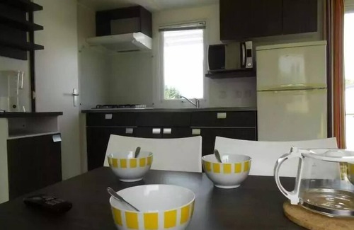 Binic House | Camping Le Panoramic* - Mobile Home 4 Rooms 6 People
