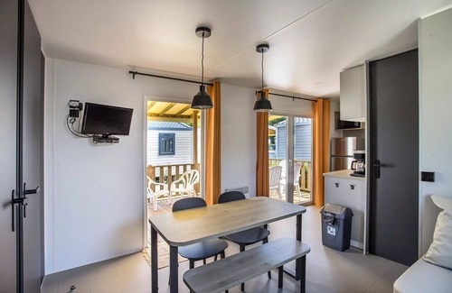 Saint-Vincent-sur-Jard House | Camping La Bolée d'Air * - Mobil-Home Caribbean 3 Rooms 4/6 People + TV