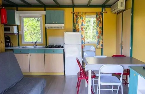 Saint-Gaultier Ski Chalet | Camping L'Oasis du Berry **** - Chalet N°24 4 rooms 7 people
