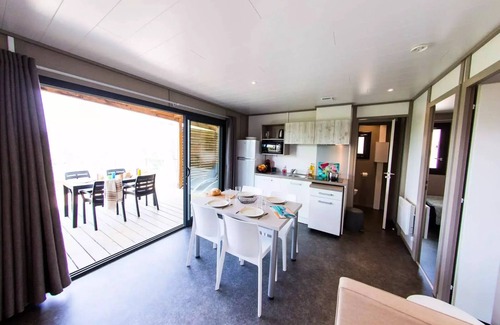 Ruoms Ski Chalet | Camping la Chapoulière* - 3 room chalet 4 people