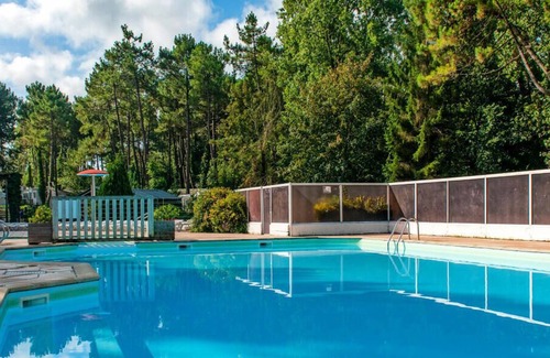 Camiers House | Camping La Dune Blanche* - Cozy 3-room mobile home for 4 adults and 1 child under 12
