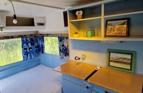 Larochemillay Other | Camping La Fôret du Morvan Vintage caravan