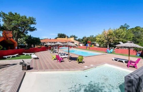 Nefiach House | Camping La Garenne* - Premium 4-room mobile home for 6/8 people