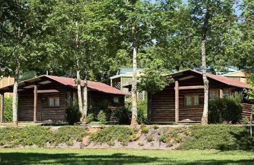 Canet-de-Salars House | Camping Le Caussanel* - Chalet Pareloup 3 rooms 4 adults + 1 child Air-conditioned