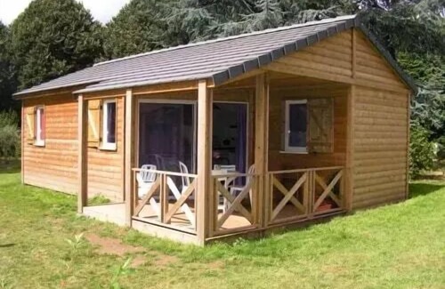 Saint-Nicolas des Eaux Ski Chalet | Camping Le Clos du Blavet * - Chalet Fabre 6 persons