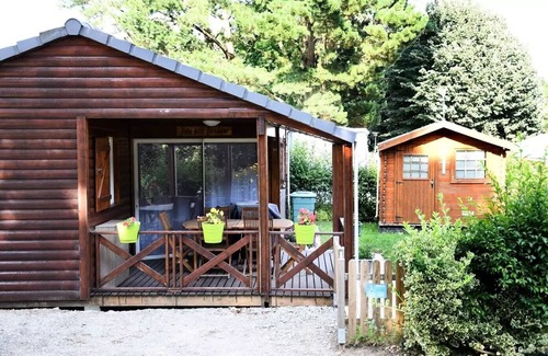 Saint-Nicolas des Eaux Ski Chalet | Camping Le Clos du Blavet * - Chalet Fabre 6 persons