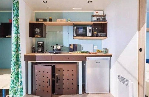 Chauzon House | Camping Le Coin Charmant * - Mobilodge - 16m² - 2 bedrooms - without bathroom 4 people