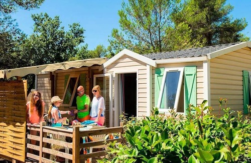 Isigny-sur-Mer House | Camping Le Fanal **** - Cozy 3 room mobile home for 4 people