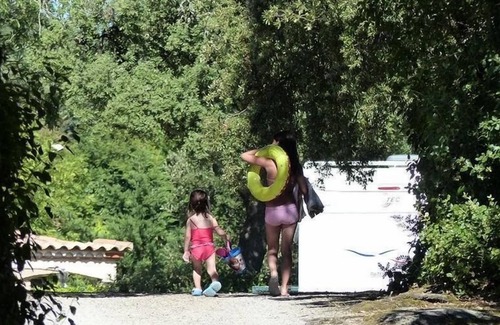 Brousses-et-Villaret House | Camping Le Martinet Rouge *** - Mobile home 3 rooms 6 people Garden