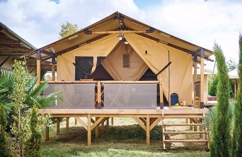 Boyne House | Camping le Pont * - Lodge tent BALI 5 people