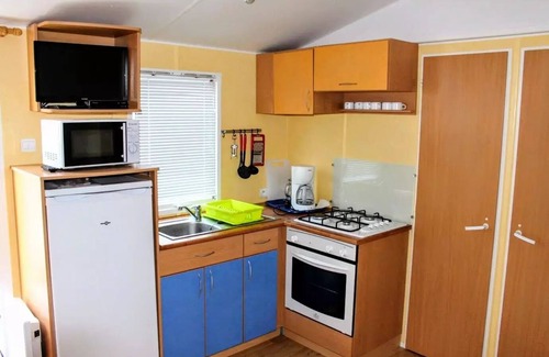 Verteillac House | Camping Le Pontis* - 4-room mobile home for 6 people