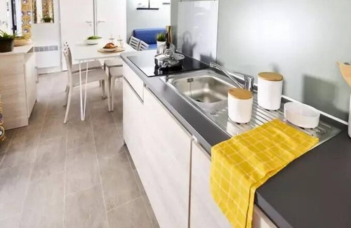 Saint-Maurice-d'Ibie House | Camping Le Sous Bois * - Mobile Home Evo 3 rooms 4/6 People Air-conditioned