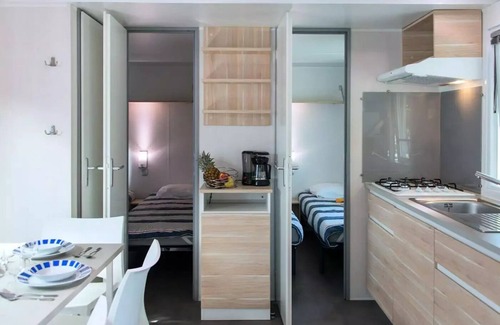 Saint-Maurice-d'Ibie House | Camping Le Sous Bois * - Mobile Home O'HARA 4 rooms 6 people