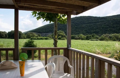 Saint-Maurice-d'Ibie House | Camping Le Sous Bois * - Mobile Home O'HARA 4 rooms 6 people