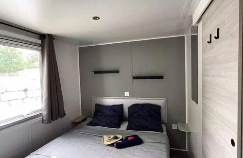 Saint-Maurice-d'Ibie House | Camping Le Sous Bois * - Cottage DUO 2 rooms 4 people Air-conditioned