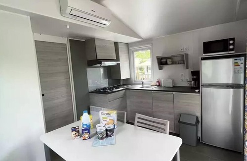 Saint-Maurice-d'Ibie House | Camping Le Sous Bois * - Cottage DUO 2 rooms 4 people Air-conditioned