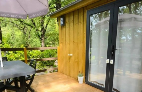 Saint-Jeannet Ski Chalet | Camping Les Cent Chênes**** - 2-room cocoon chalet for 2 people