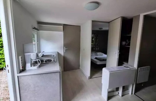 Saint-Jeannet Ski Chalet | Camping Les Cent Chênes**** - Chalet 3 Pièces 2 personnes + 1 enfant de moins de 10 ans