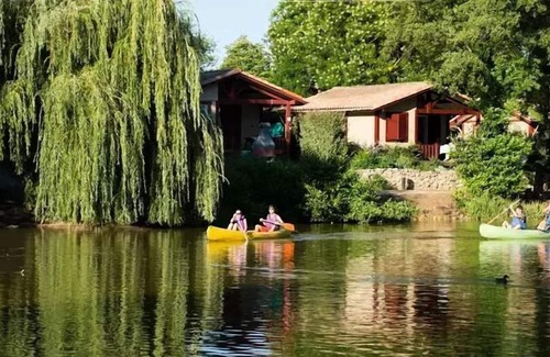 Estang House | Camping Les Lacs De Courtès*** - Mobile home 04 Luxe 3 rooms 4/5 people Air-conditioned